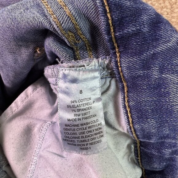 a.n.a a new approach womens high rise skinny jeans denim size 8 30x28 E682 - Picture 6 of 13